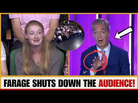 WATCH Nigel Farage Stuns The BBC Question Time Crowd Into Silence!