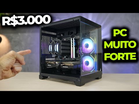 PC GAMER INSANO QUE MONTARIA HOJE POR R$3000! (MONTAGEM E TESTES EM JOGOS 2026)