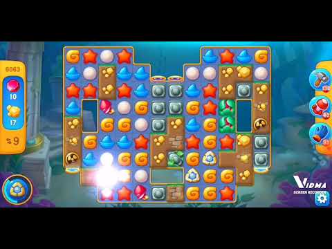 Fishdom. 6063 level no boosters and diamonds