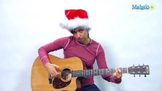How to Play the Chipmunk Song (Christmas Don&#39;t Be Late) on Guitar