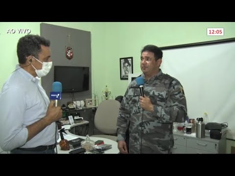 Ao vivo, PM fala sobre descoberta de enorme plantação de maconha em Dom Inocêncio 26 07 2022