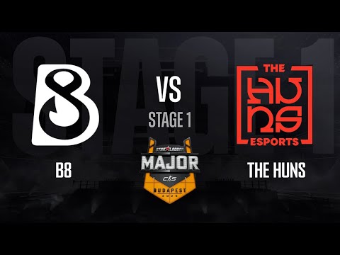 B8 vs The Huns | StarLadder Budapest Major 2025 - STAGE 1 - Day 1