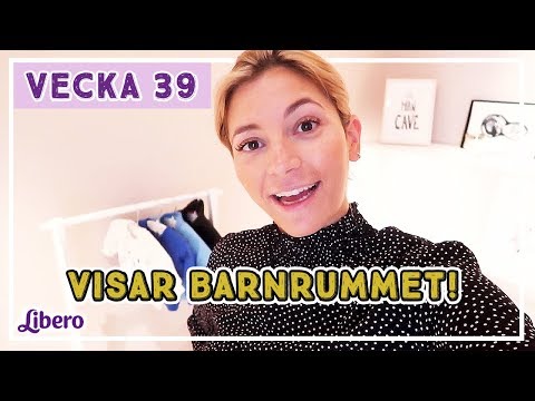 Vi har inrett bebisens rum! - Michaela Forni vecka 39