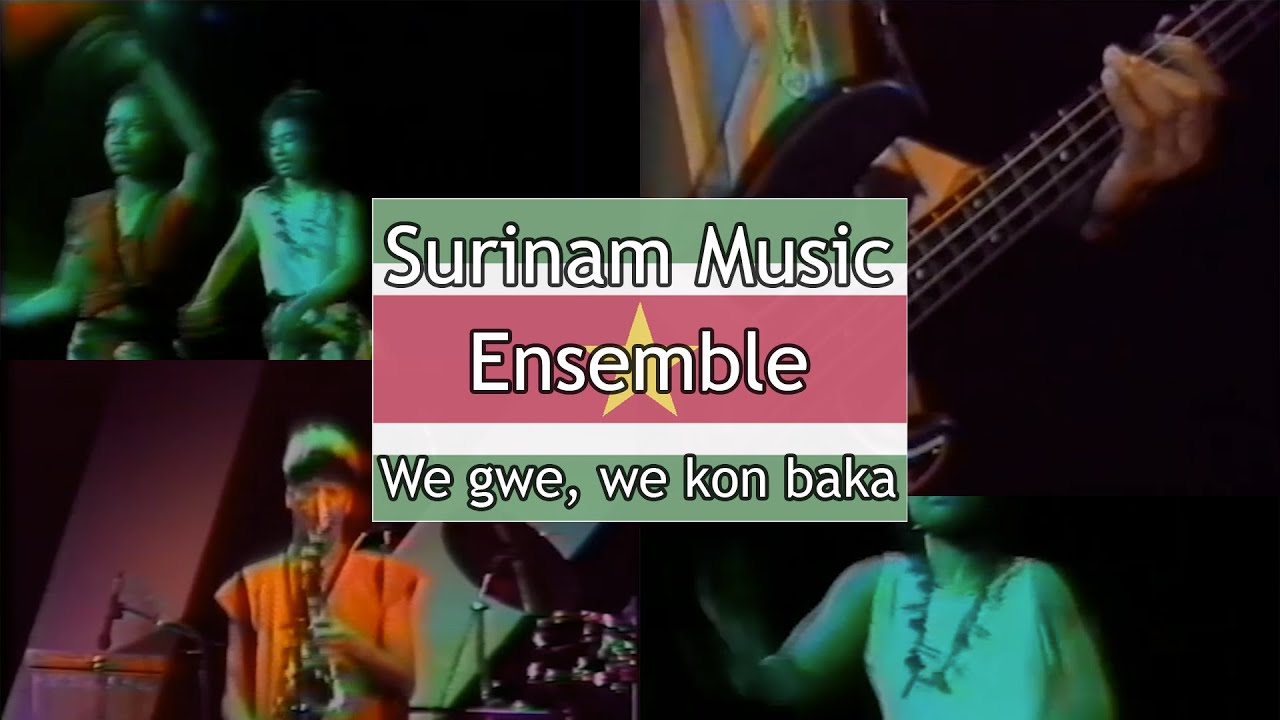 Surinam Music Ensemble - We gwe, we kon baka Live op TV (1991)