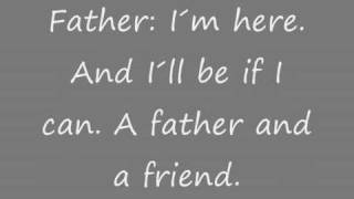 Alain clark....  father and friend with lyrics