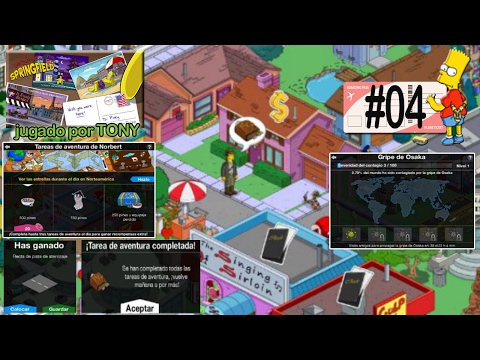 Los Simpson Springfield "Destino Spfld, Cap. 4 - Las Tareas de Norbert y la Gripe de Osaka" por Tony