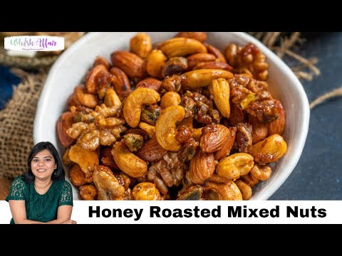 Healthy Honey Roasted Mixed Nuts Recipe