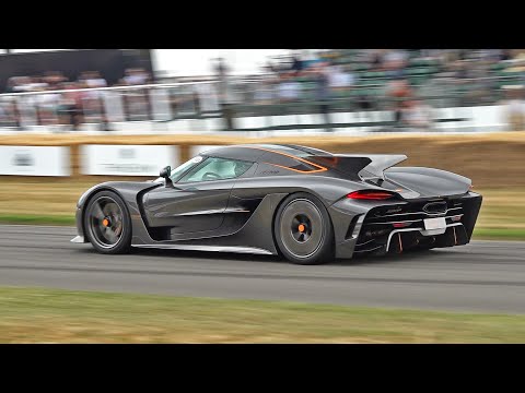 Koenigsegg Jesko Absolut - Engine Start Up, Accelerations, Fly By's and Brutal Sounds!