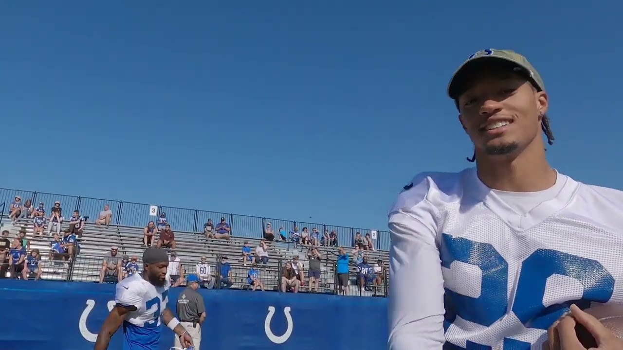 Colts Camp GoPro | Kenny Moore II