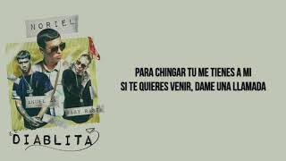 Diablita  Noriel X Baby Rasta X Anuel AA (LETRA) (Audio Oficial)