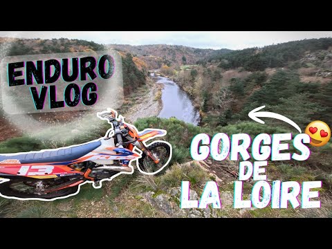 EnduroVlog: Loire Gorges, incredible landscapes, paradise!