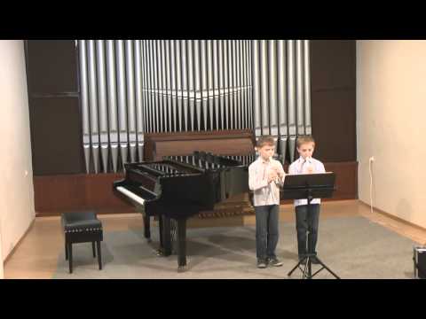 Vilém a Gabriel Brisudovi hrají: F. Chedrville -Tabourin