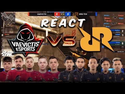 RRQ.TCN (INDONESIA) vs VAEVICTIS (RUSSIA) - MIDTOWN #REACT