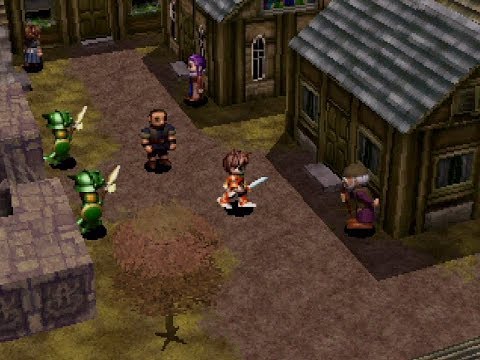 Let's Play Shining Force 3 Scenario 1 Part 42 Exploring Lookover