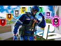 1v1 Vs EVERY Rank In Rainbow Six Siege PLAYSTATION EDITION