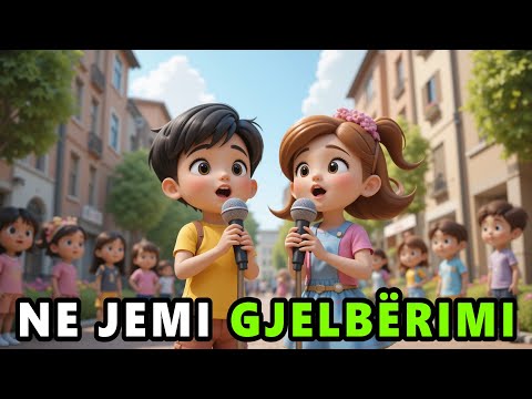 🎉 Ne jemi gjelberimi 🎉 ne jemi gjelbërimi i mamit dhe i babit - Kenge per Femije