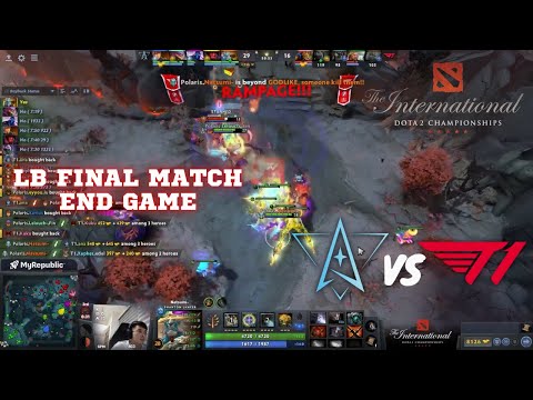 FINAL LOWER BRACKET T1 VS POLARIS MENDAPATKAN RAMPAGE  - THE INTERNATIONAL 2022 DOTA 2