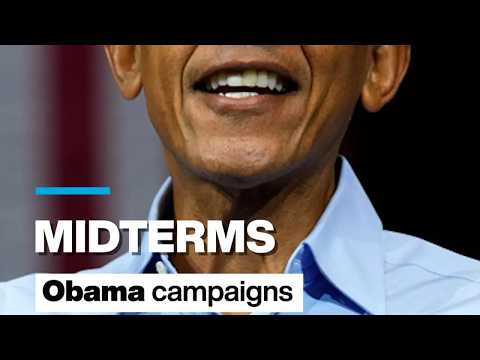 Midterms: Obama campaigns for Democrats, slams Trump