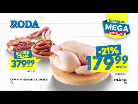 Roda | Mega nedelja 12.07 - 18.07.2019.