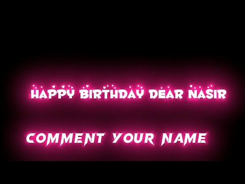 Happy birthday to Nasir