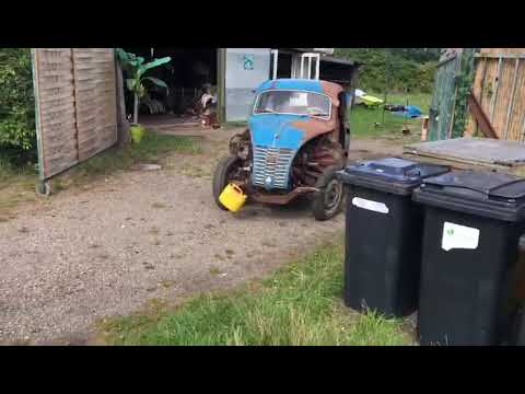 IFA F9 erste Probefahrt nach 30 Jahren Scheunenfund