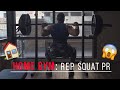 Road To IFBB EP 12 | Home Gym Rep Squat PR!