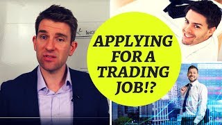 How To Get A Job Inside A Proprietary Trading Firm! ✨