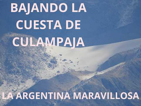 De el Socavon Minas Culampaja a Villa Vil Catamarca