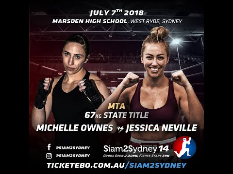 Siam 2 Sydney 14 - Jessica Neville Vs Michelle Owens