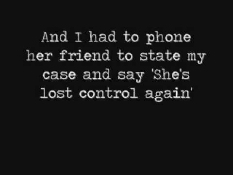 Joy Division - She's Lost Control (lyrics)