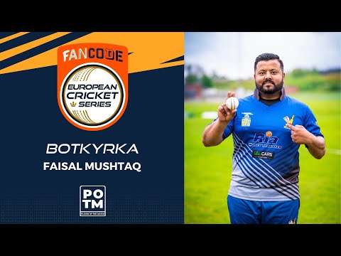 POTM: F.Mushtaq - BOT vs IND | Highlights | FanCode ECS Stockholm, Sweden Day 5 | ECS22.211