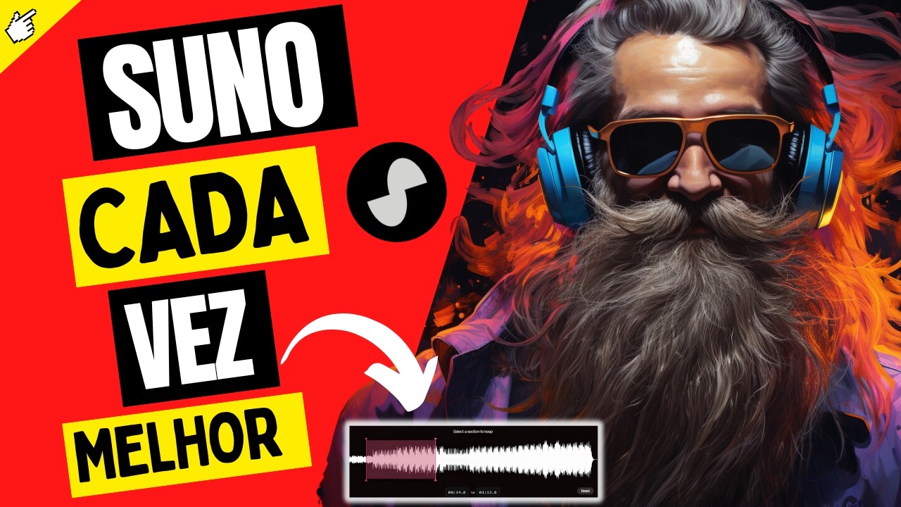 💪INACREDITÁVEL! SUNO ganha 3 NOVAS FUNÇÕES absurdas!#suno