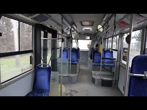 2021.12.17 Debrecen 3A troli járat felsővezeték nélküli szakaszon