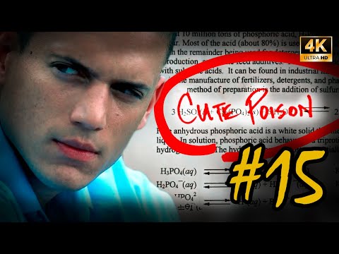 Michael Scofield creates "Cute Poison" to Escape the Prison. Prison Break s01 pt.15, 2160p (4K)