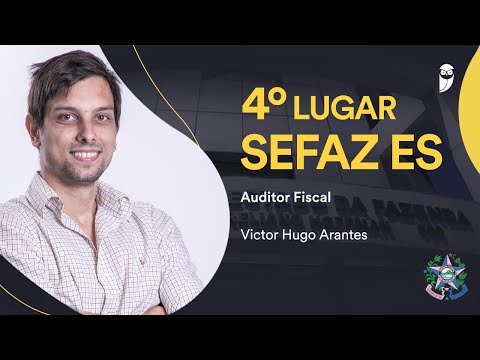 #ConcursoSefazES: interview with the 4th place for Tax Auditor - Victor Hugo Arantes