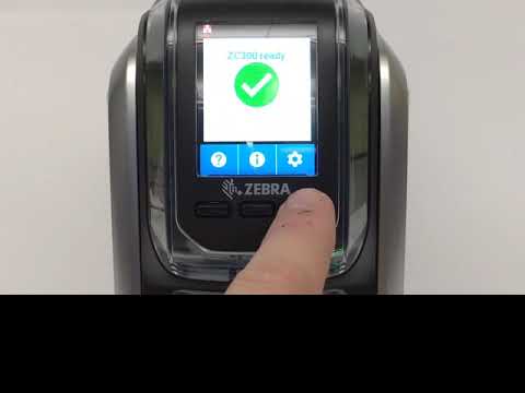 Zebra ZC300 PVC Printer