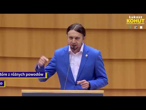 Łukasz KOHUT w PE - ślonsko godka