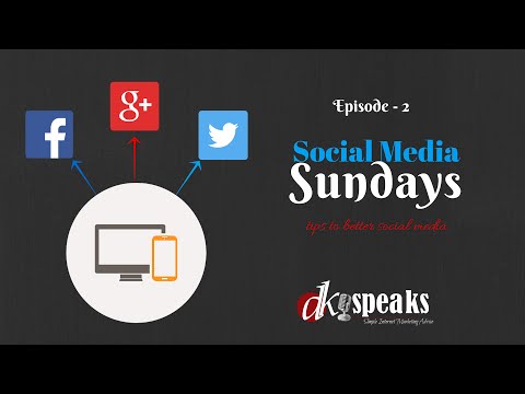 Social Media Sundays Ep:2 - Finding the Right Hashtags for Social Media Posts