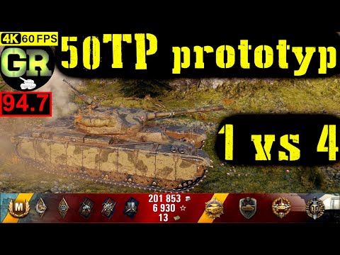 95_World of Tanks 50TP prototyp WoT Replay - 10 Kills 6.9K DMG(Patch 1.5.0)