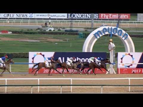 Dubai World Cup 2017 - UAE Derby - Race 4 - THUNDER SNOW Vs EPICHARIS Slow Motion