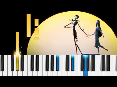 This is Halloween - The Nightmare Before Christmas - Piano Tutorial / Piano Cover