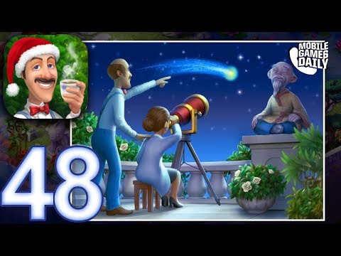 GARDENSCAPES NEW ACRES STORY Walkthrough Gameplay Part 48 - Day 34 (iOS Android)