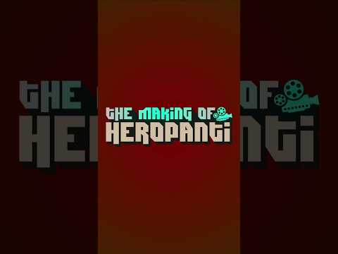 the making of Heropanti, coming soon... #shorts