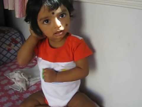 Devang 0512 - Talking to daddy....