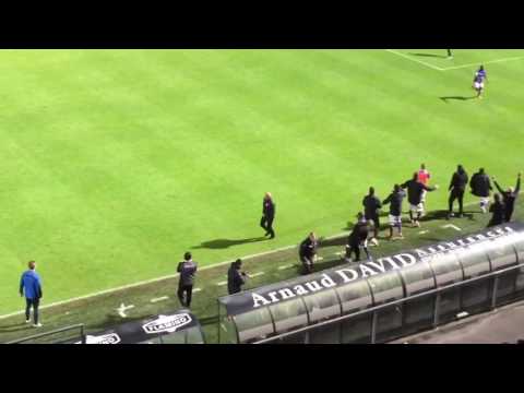 Angers/Toulouse 2015/2016. Le but du 2/2 de Braithwaite ! Avec les commentaires de Seb Dupuis