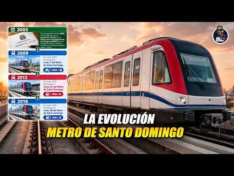 🚇🇩🇴 La Evolución del Metro de Santo Domingo | Su Historia de 2005 a 2026 🔥