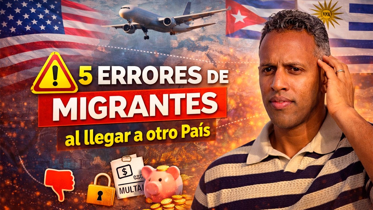 5 errores de los EMPRENDEDORES migrantes al llegar a otro País.