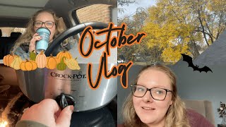 October Vlog | Running Errands & Easy Dinners | Oct. 20th - 22nd