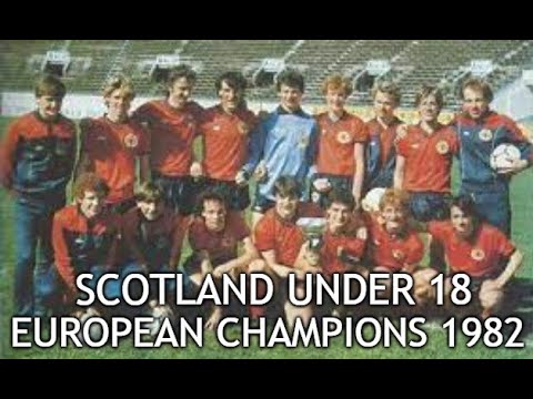 Scotland 1982 under 18 European Championship Final