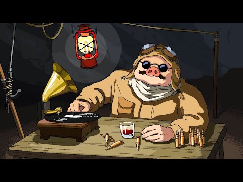 붉은돼지OST - 가끔은 옛날 이야기를 (LP) [한글자막]